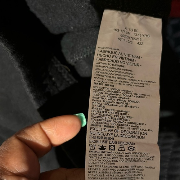 Jordan Air boys Jogger pants Sz 13/14 - Picture 7 of 14